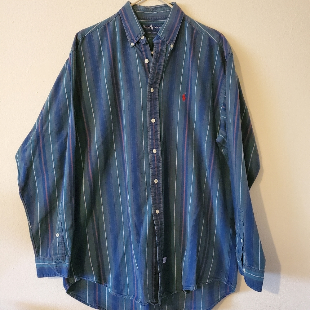 Vintage Ralph Lauren Dress Shirt L
